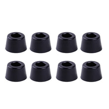 Load image into Gallery viewer, 8pcs Black Speaker Cabinet Furniture Chair Table Box Conical Rubber Foot Pad Stand Shock Absorber S / M / L Skid Resistance