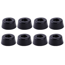 Load image into Gallery viewer, 8pcs Black Speaker Cabinet Furniture Chair Table Box Conical Rubber Foot Pad Stand Shock Absorber S / M / L Skid Resistance